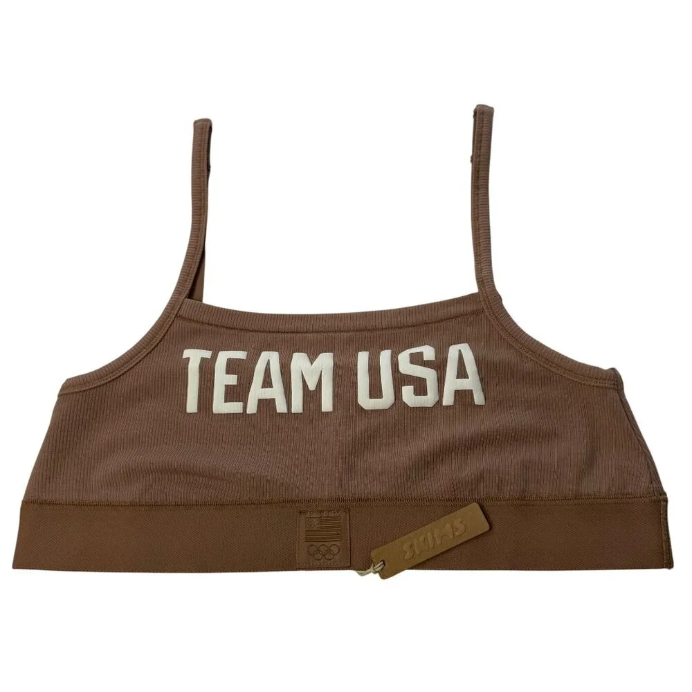 SKIMS Soft Lounge Bralette +‎ Thong Set Team USA Sienna 2X - Picture 2 of 15
